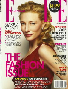 ELLE Cover Cate